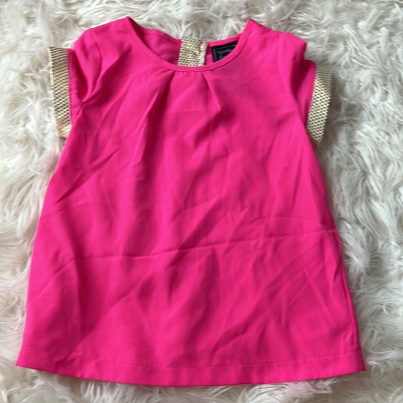 Kids metallic gold shirt & shorts - Picture 2 of 9